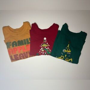 2T little boys holiday shirts
